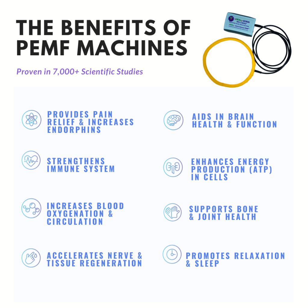 listed benefits of PEMF devices