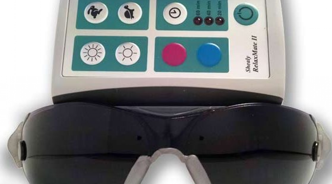 RelaxMate II visual relaxation system.